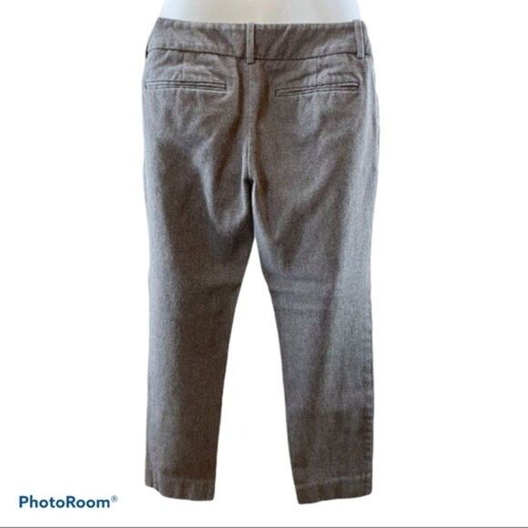 Merona Women’s Gray Stretch Ankle Crop Pant Size 6 - Picture 2 of 5